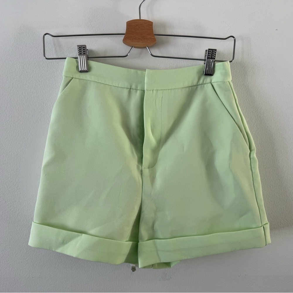 Endless Rose Light Green Women's Shorts